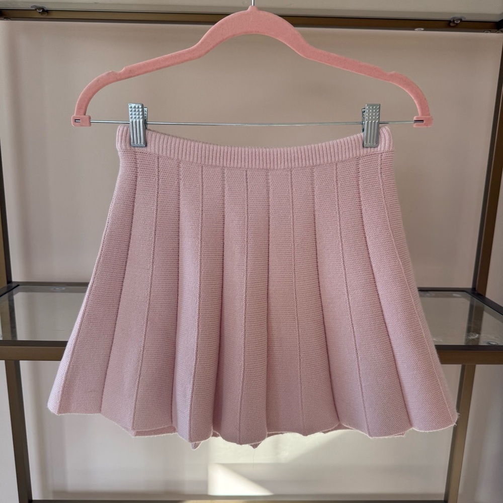 Majorelle Solveig Pink Mini Skater Skirt Size Xs View 3